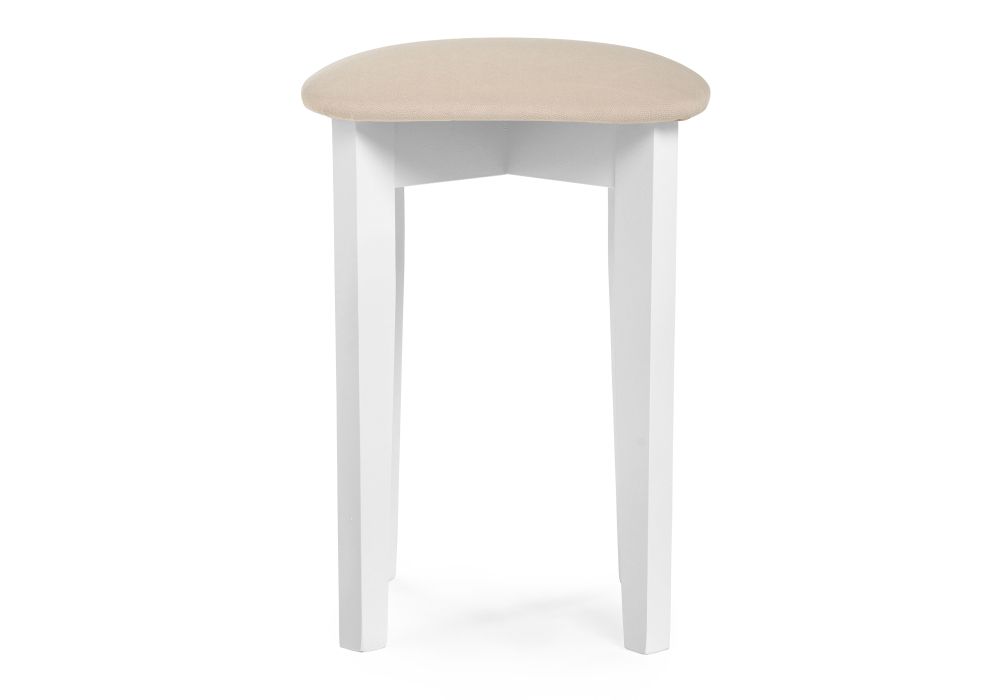 Табурет Кигон белый / сливочный раф