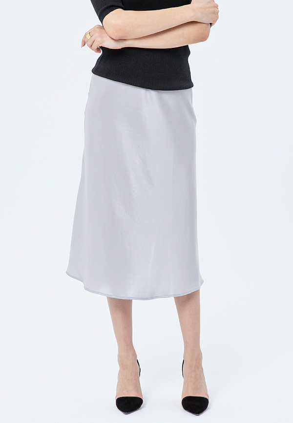 Юбка по косой длинной миди