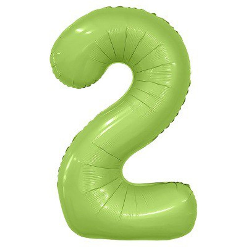 Цифра "2" фисташка