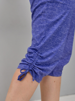 Пижама с бриджами КД-61/рогожкавасилек-цепочка