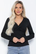 Блуза Бетти (черная) Б12427-5 LT Collection