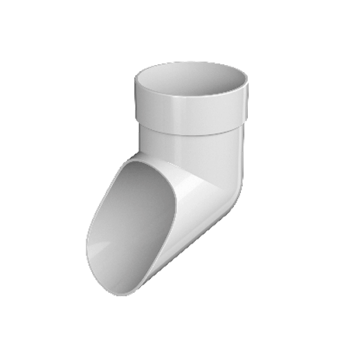 ТН ОПТИМА слив трубы, белый