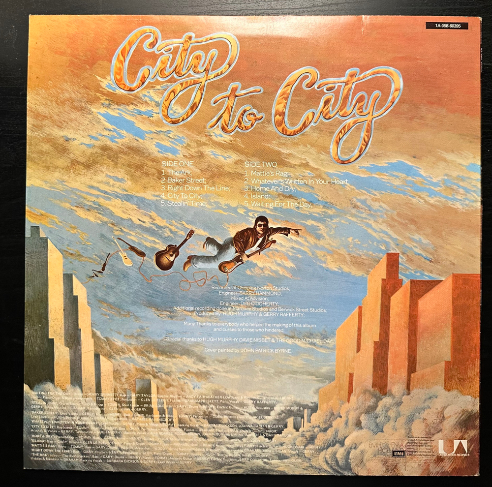 Gerry Rafferty- City To City (Голландия)