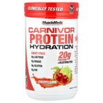 MuscleMeds, Carnivor Protein Hydration, протеин, вишня и лайм, 500 г (17,6 унции)