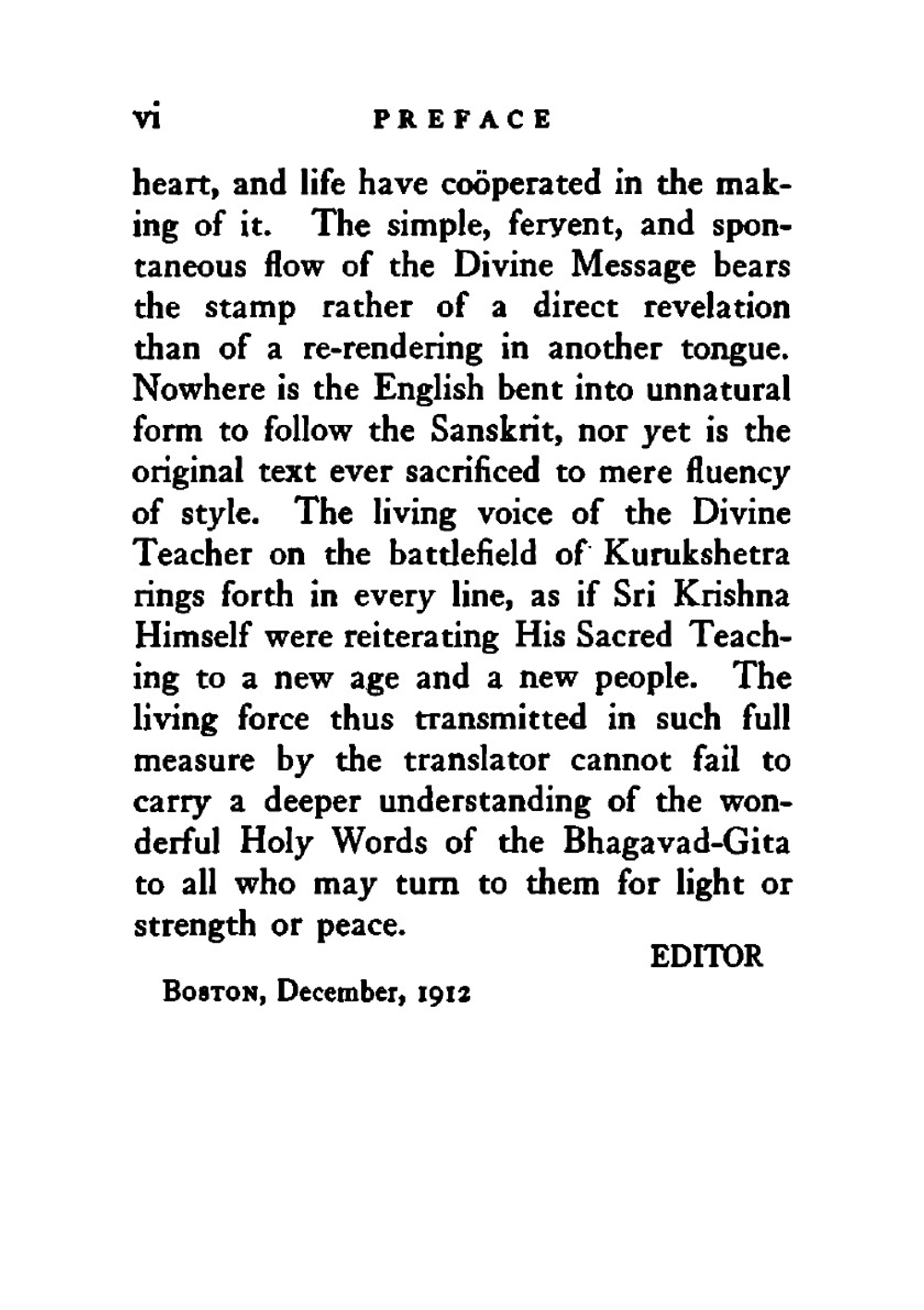 Srimad-Bhagavad-gita; or, The Blessed Lord's song | Swami Paramananda