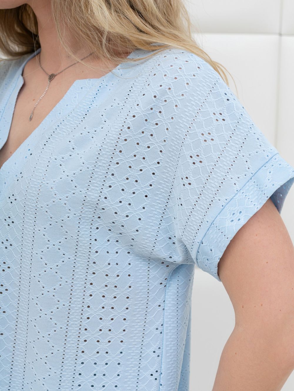 Блузка Дис Виотекс ГОЛУБОЙ