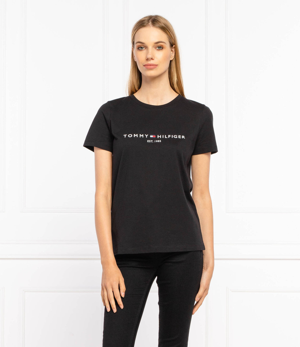 футболка Tommy Hilfiger - черный(WW0WW31999)