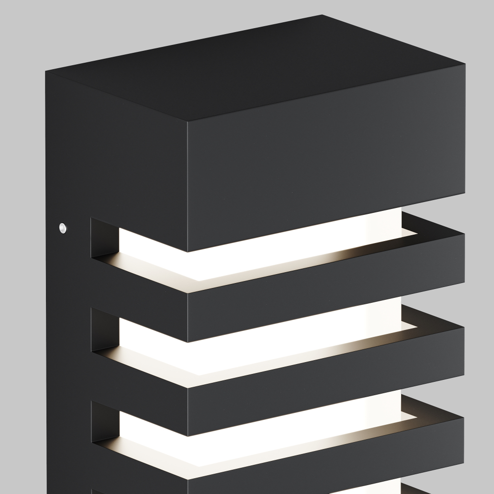 Уличный настенный светильник Maytoni Remsa O034WL-01B