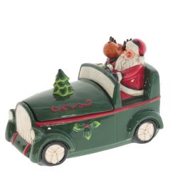 GAEM Конфетница "Санта",, 1500 мл, L25 W16 H16 см