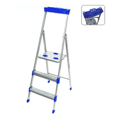 Стремянка металлическая 3 ступени, высота до платформы 625 мм, вес 5 кг, до 150 кг СМ3