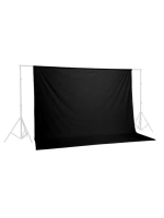 Фон муслиновый Raylab RL-BC01 3*3м черный