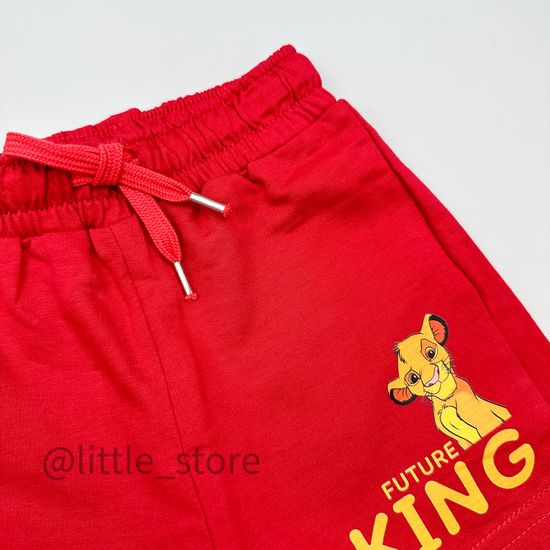 Комплект "Король лев" серый/красный