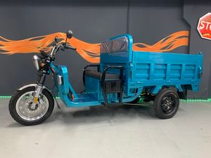 Грузовой электрический трицикл IKINGI CARGO MAX Q30 3000W (72V/45Ah) - Бирюзовый фото №5