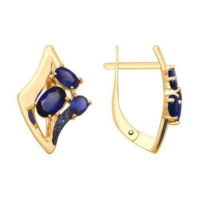 Серьги Au 585 (725488)