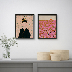 IKEA BILD  (ИКЕА БИЛД)  -  Плакат, красота цветов, 30x40 см