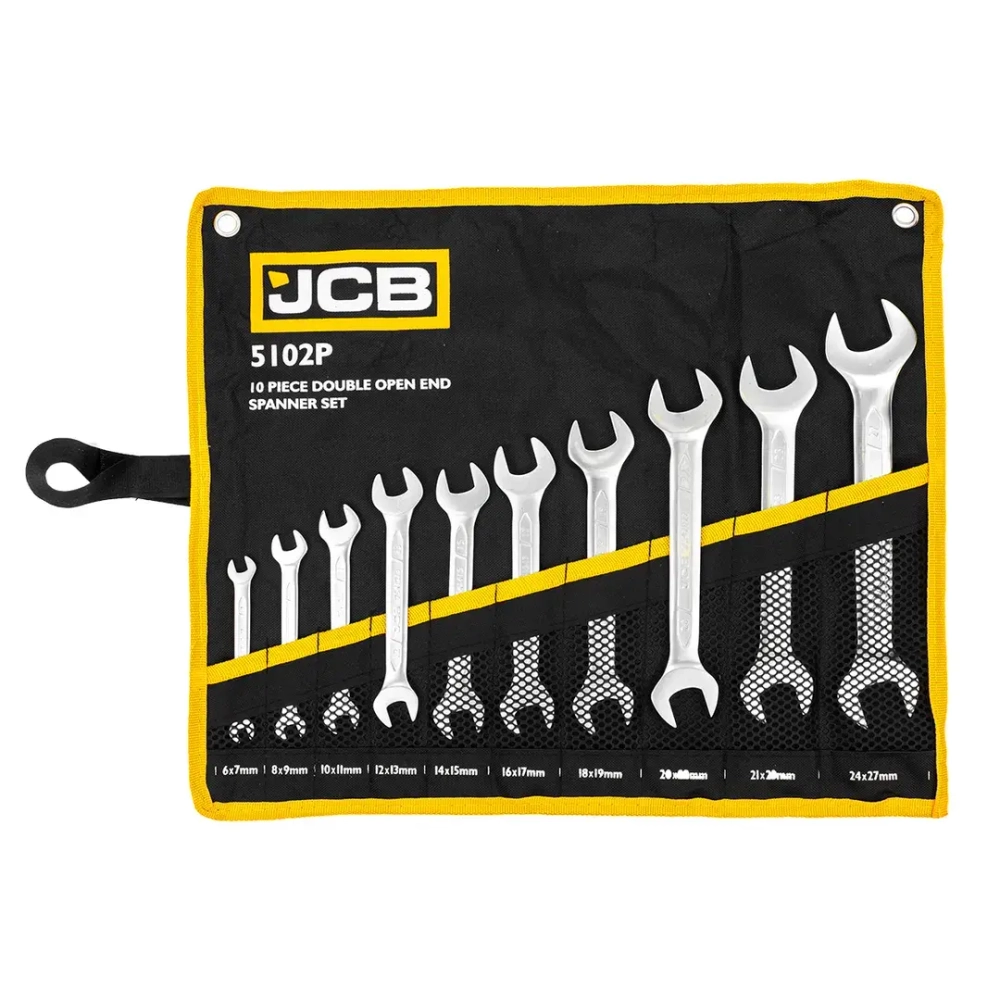 Набор ключей рожковых 10пр. JCB JCB-5102P