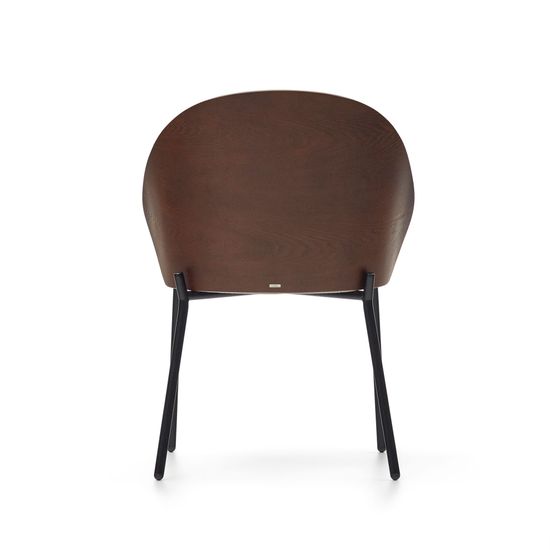 Стул Eamy светло-коричневый из шпона ясеня с отделкой венге La Forma Испания