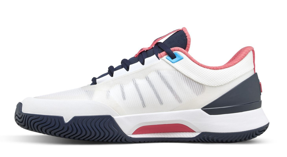 Женские Кроссовки теннисные Wilson Intrigue Tour - white/navy blazer/dubarry