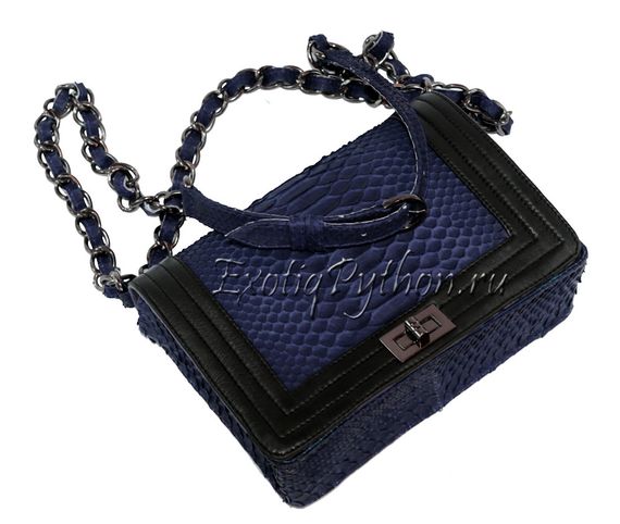 Клатч из кожи питона CL-8