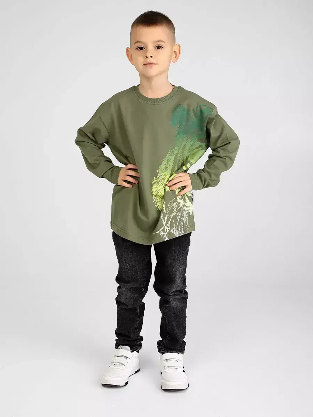 Лонгслив для мальчика на осень