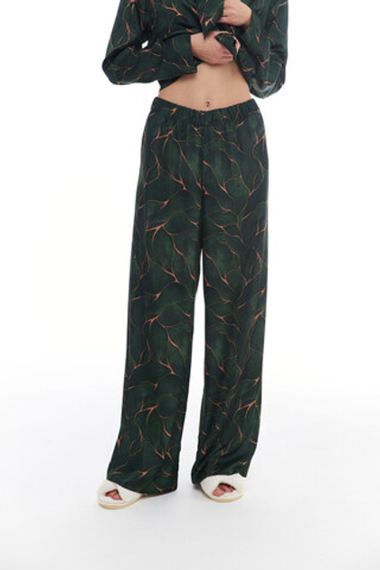 Шелковые брюки тропики