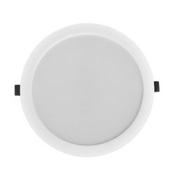 ULM-Q237 24W-6500K WHITE Светильник светодиодный встраиваемый. Дневной свет 6500K. Корпус белый. ТМ Volpe