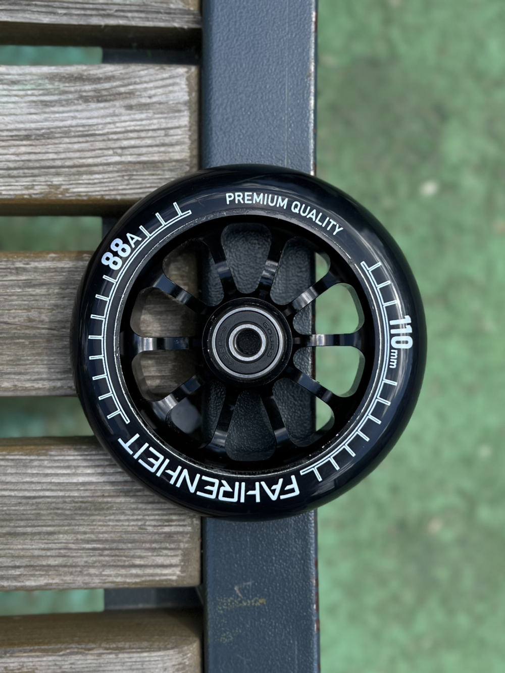 Колесо Fahrenheit 110*24 mm 10-Spoked, чёрный