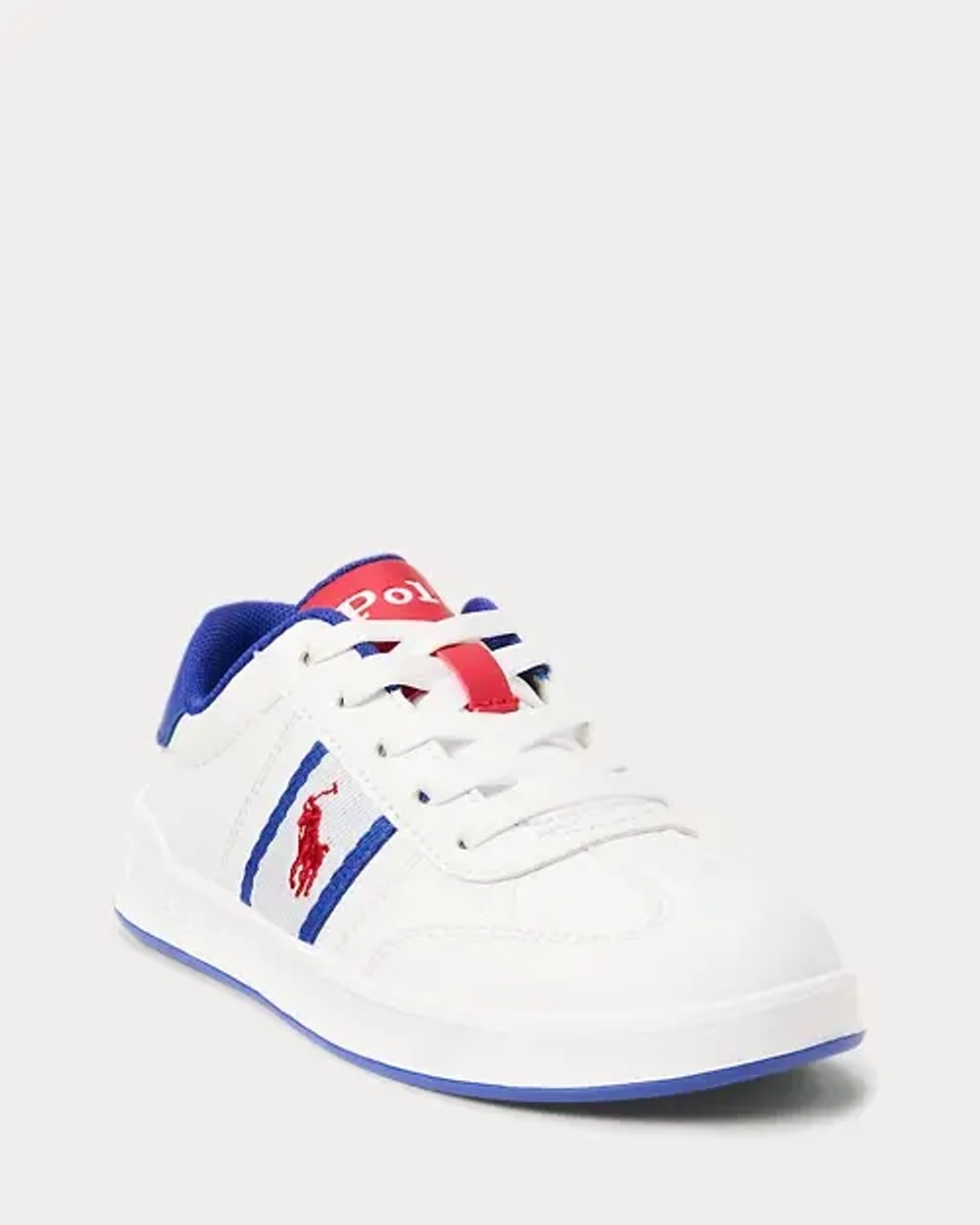 Кроссовки из искусственной кожи с логотипом Polo Ralph Lauren