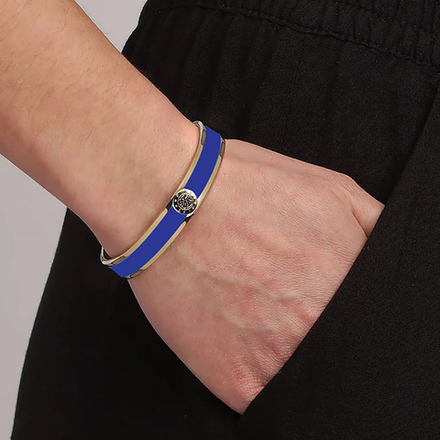 Браслет Dyrberg Kern PENNIKA II SG SAPPHIRE BLUE 380008