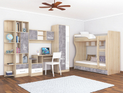 Детская Колибри. Комплект 4, ателье светлое