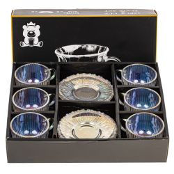 GAEM Набор кофейный 100 мл, 6 перс. 12 предм., L35,5 W28 H8,5 см