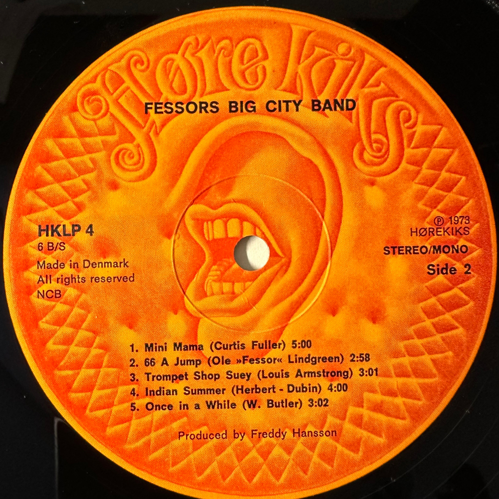 Fessors Big City Band ‎– 73 (Дания 1973г.)