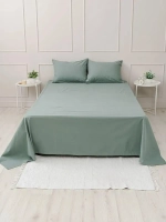 YERRNA простыня 150*260см зеленый айсберг
