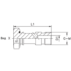 Болт BANJO BSP 1/8