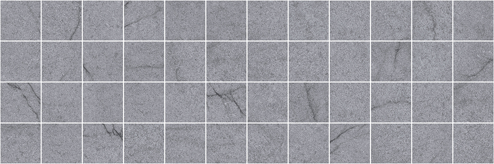 Rock Декор мозаичный серый MM11187 20х60