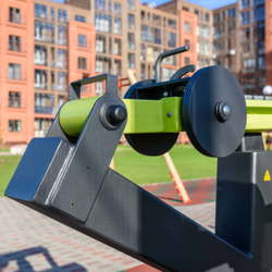 Power-1801 Уличный тренажер Жим вверх с переменной нагрузкой ZAVODSPORTA