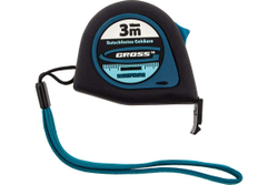 Рулетка 3 м x 16 мм GROSS Ergonomisch 31101