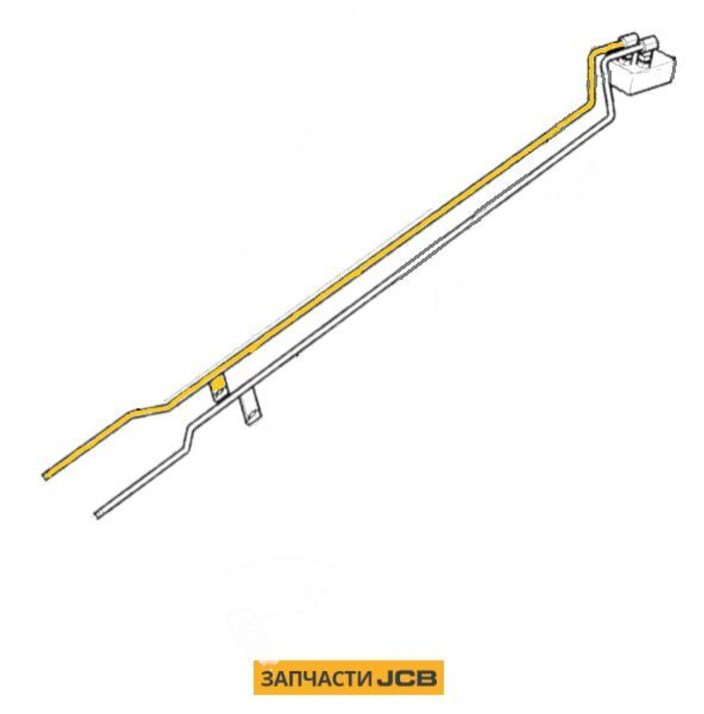 Трубка гидравлическая JCB 335/01207