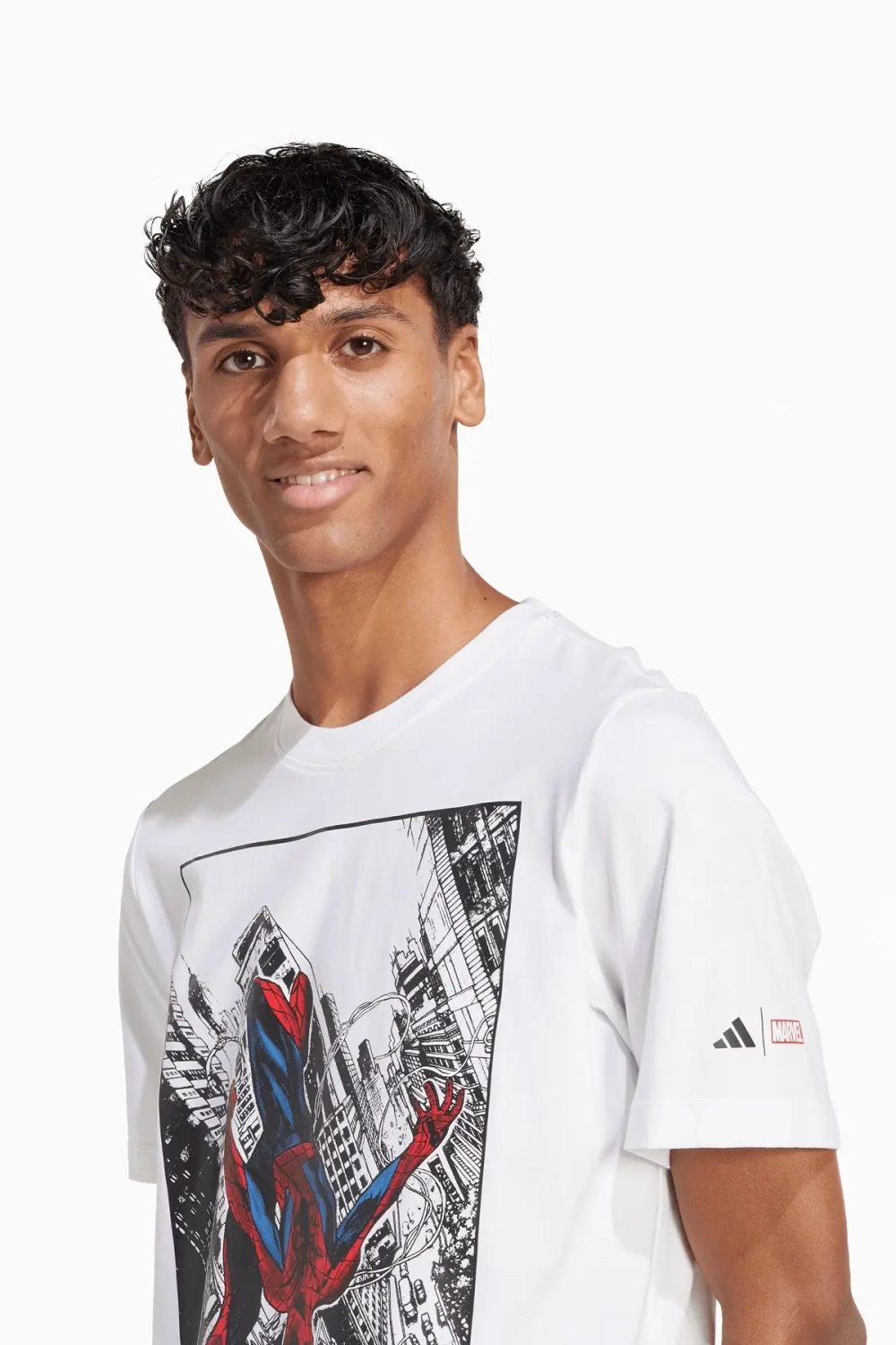 Футболка adidas Marvel Spider-Man - белый