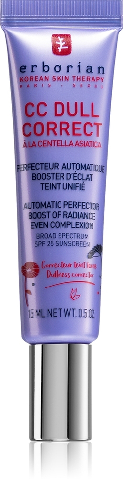 Erborian CC Dull Correct - Осветляющий CC-крем SPF 25, 45 ml