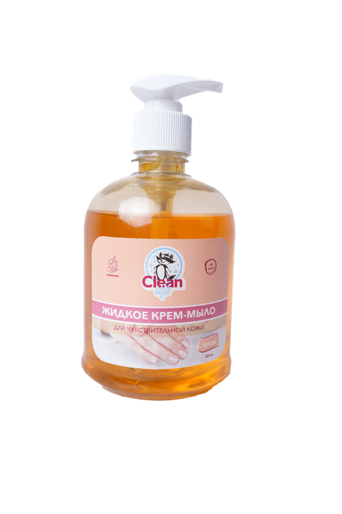 ЖИДКОЕ КРЕМ-МЫЛО CLEAN UP ПЕРСИК 400МЛ