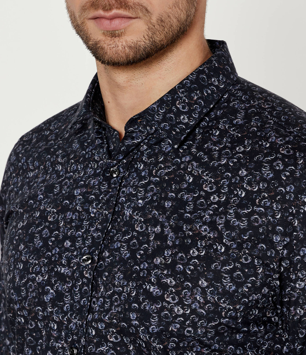 Рубашка Elisha02 HUGO - темно-синий(50524836)