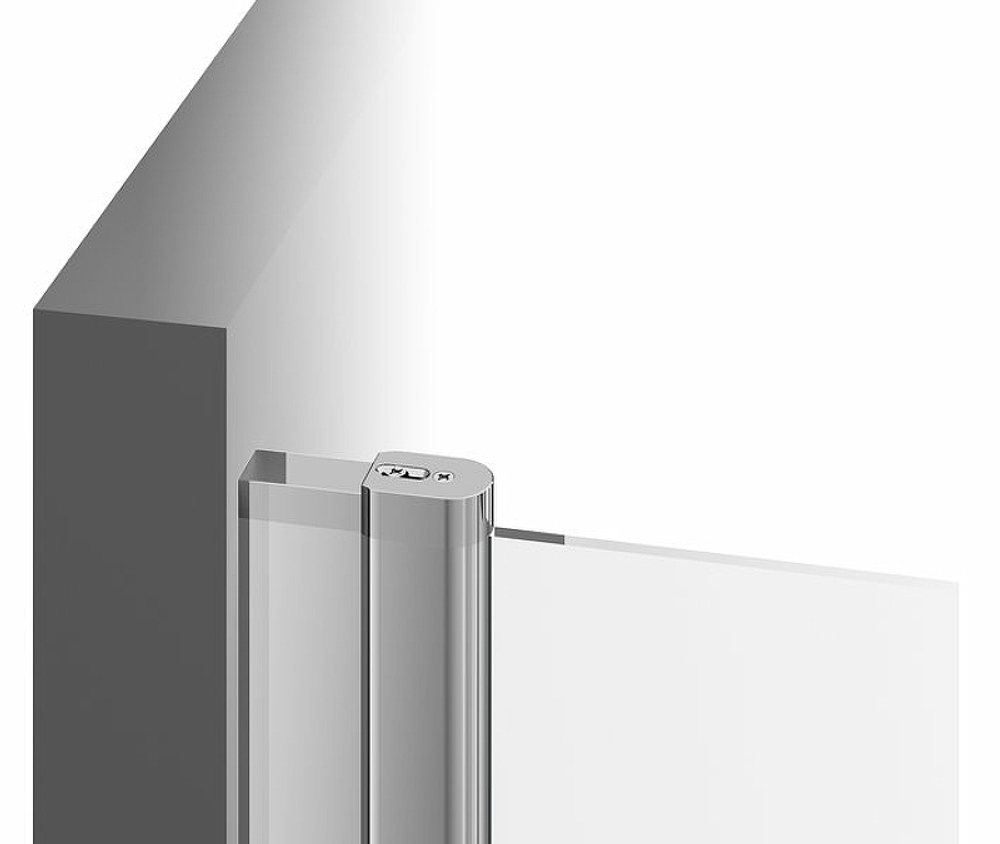 Душевая дверь Ravak Chrome CRV2-100 1QVA0C00Z1 профиль Хром стекло Transparent