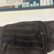 Тактическая военная сумка поясная через плечо Черный