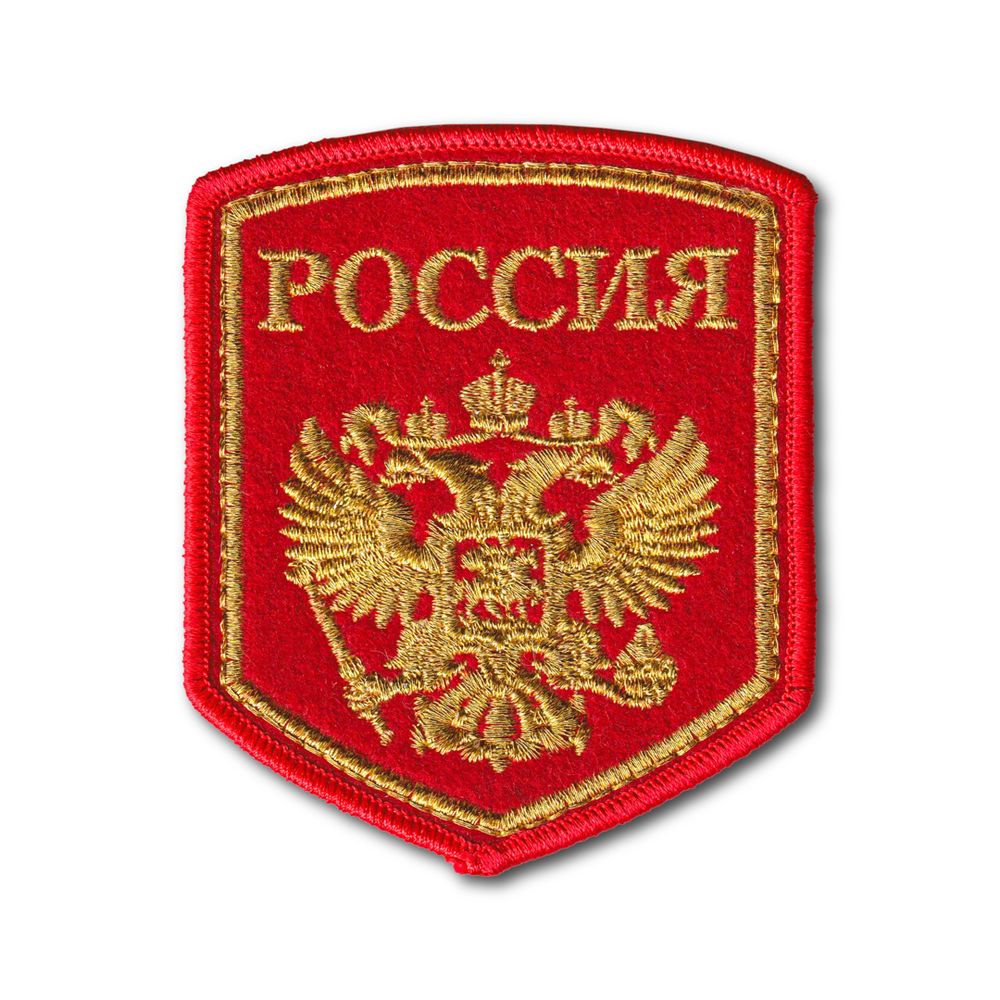 Нашивка ( Шеврон / Патч / Patch ) Тактическая Герб России | ATRIBUTICASTORE.RU