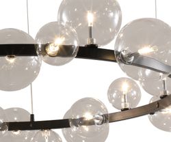 Kink Light 07608-24A,19 Люстра Иона черный G9 120W