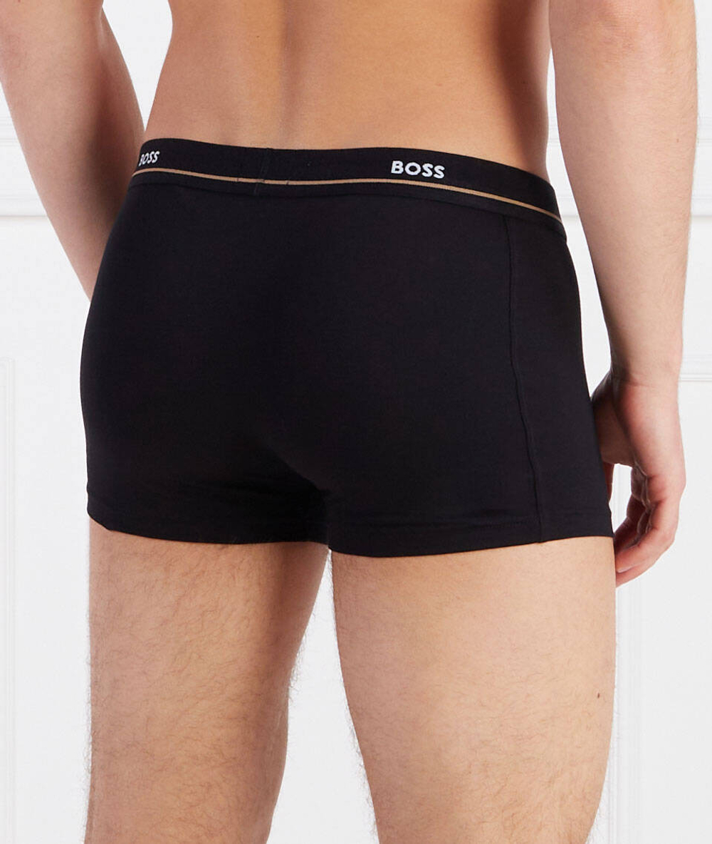 Трусики-боксеры 5шт. Trunk 5P Essential BOSS BLACK - черный(50475275)