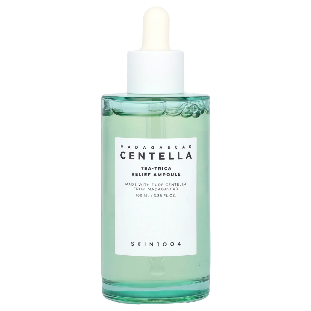 SKIN1004, Madagascar Centella, чайная трика, облегчение, ампула, 100 мл (3,38 жидк. унц.)