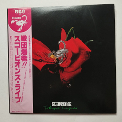 Винтажная виниловая пластинка LP Scorpions Tokyo Tapes (Japan 1985) (Obi)