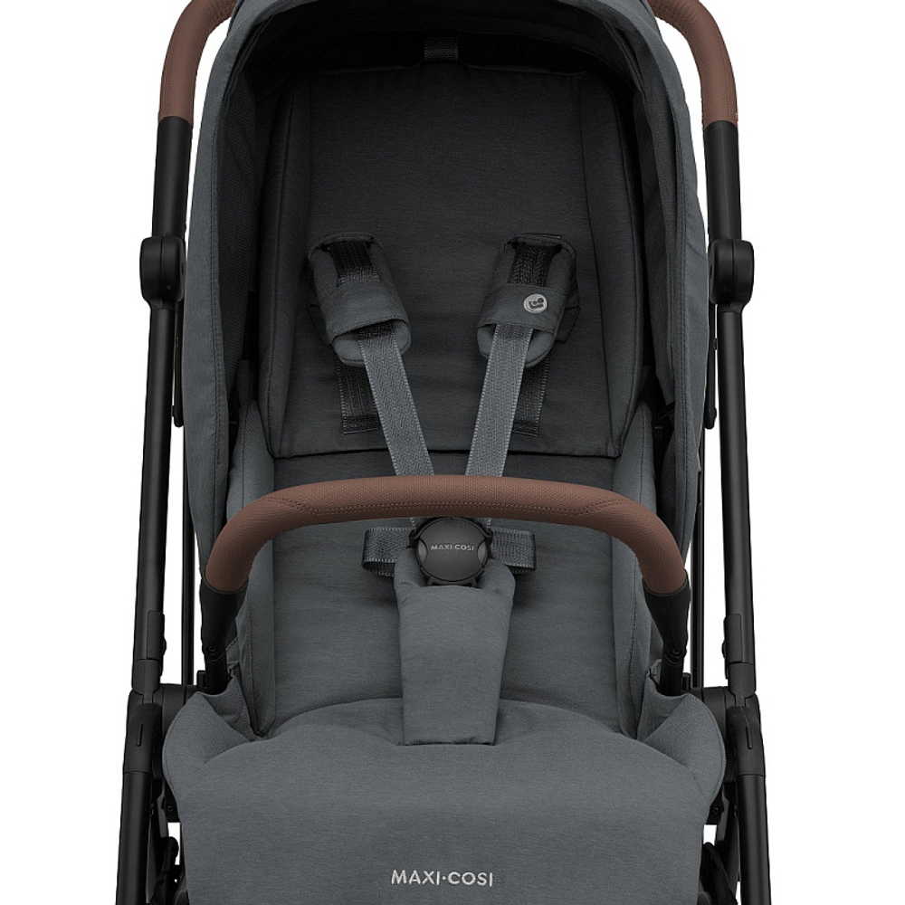 Детская коляска Maxi-Cosi Leona² Oria 3 в 1 с автокреслом CabrioFix Essential graphite 1204204110 Twillic Graphite/1507050110 Essential Grey